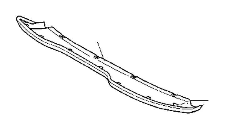 View 31255886 Air Guide. "Efficiency". Bumper, Body Parts. (Rear) Full-Sized Product Image