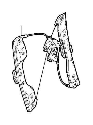 View 31440786 Window Regulator (Right, Front) Full-Sized Product Image