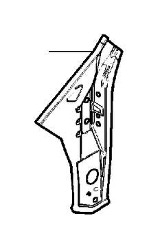 View 9175792 A-pillar, right Full-Sized Product Image