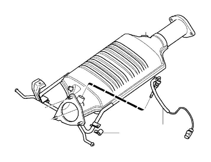 View 952626 Power Steering Pressure Hose Clip Full-Sized Product Image
