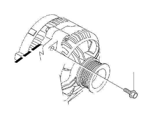View 30757168 Alternator Bracket Full-Sized Product Image