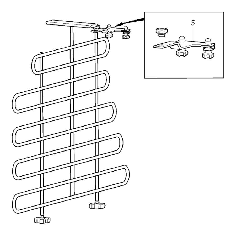 View 31339874 Load compartment divider, longitudinal Full-Sized Product Image