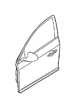 View 31301243 Sealing Strip. Mouldings For Doors and hatches. (Right, Lower) Full-Sized Product Image