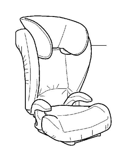 View 31320530 Child (Safety) Seat. (CN). 15 36 kg.. CHILD SEAT Full-Sized Product Image