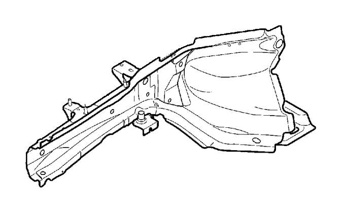 View 30699041 Frame rail Full-Sized Product Image