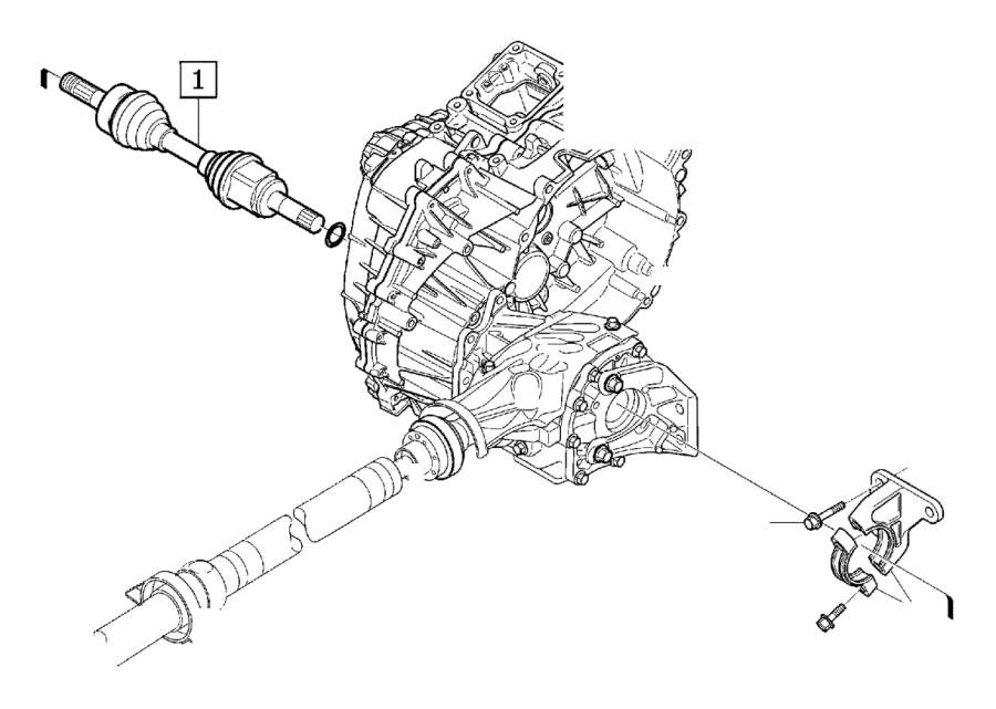 View 31256015 CV Joint Boot Kit (Inner) Full-Sized Product Image