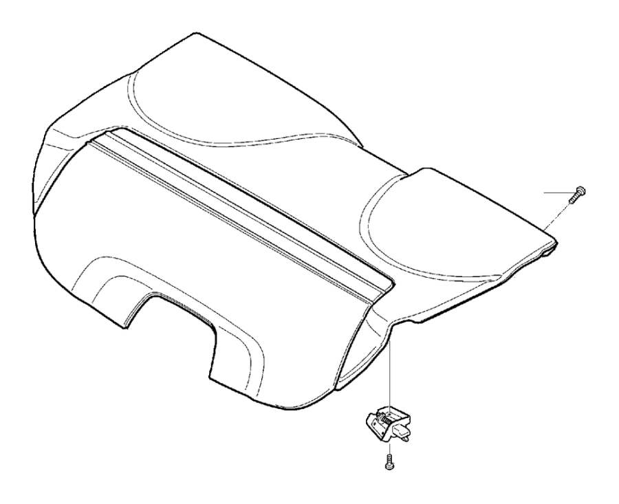 View 39865797 Luggage cover (Offblack). Luggage compartment cover Full-Sized Product Image