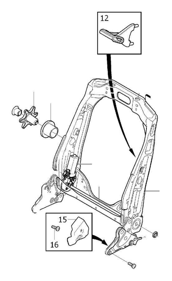 View 9123102 Power Seat Motor Drive Shaft (Left, Right) Full-Sized Product Image