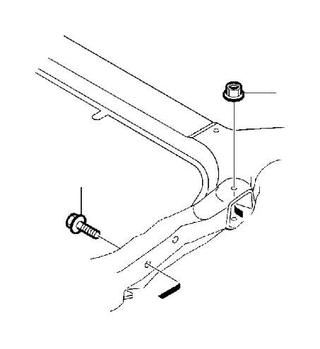 View 987456 Suspension Control Arm Bolt (15", 16", 17", 18", 16.5", 17.5", M12x115, Right, Front) Full-Sized Product Image