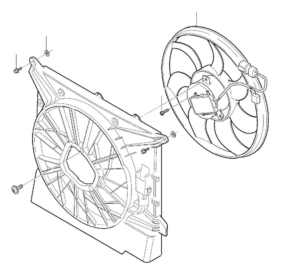 View 31368075 Engine Cooling Fan Full-Sized Product Image