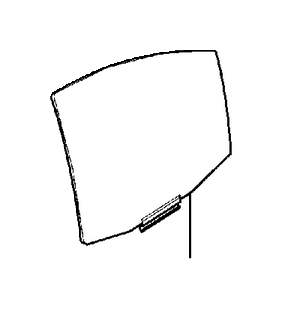 View 30674338 Door Glass (Left, Rear) Full-Sized Product Image
