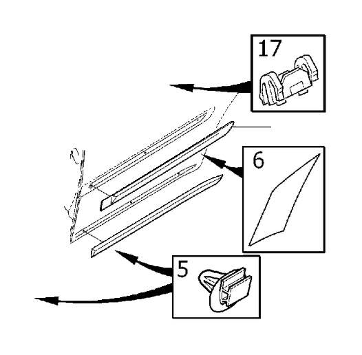View 30698453 Door Molding (Left, Lower) Full-Sized Product Image