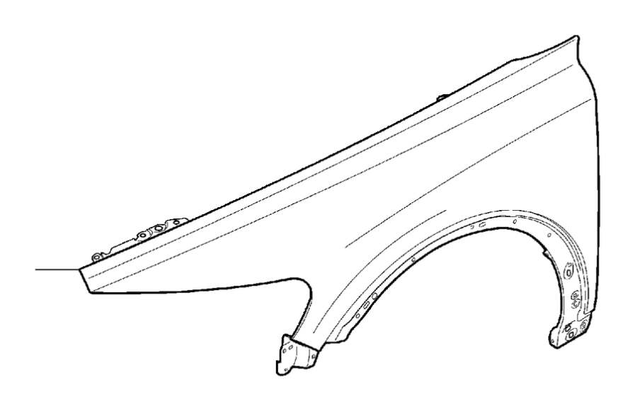 View 31253949 Fender (Left, Front) Full-Sized Product Image