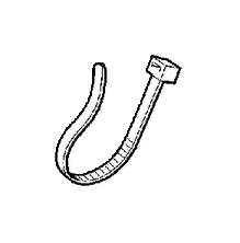 View 988111 Cable tie Full-Sized Product Image