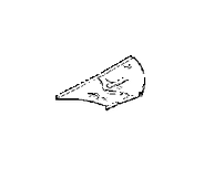 View 8628097 Floor Extension (Right, Rear) Full-Sized Product Image