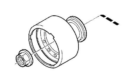 View 31259424 Oscillation Damper. Active On demand Coupling, AOC. Automatic Gearbox. Kit. TJ 20946. Full-Sized Product Image