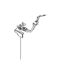 View 32246096 Brake Hose. Brake Line with Connections. (Left) Full-Sized Product Image