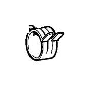 View 1321718 Hose clamp Full-Sized Product Image