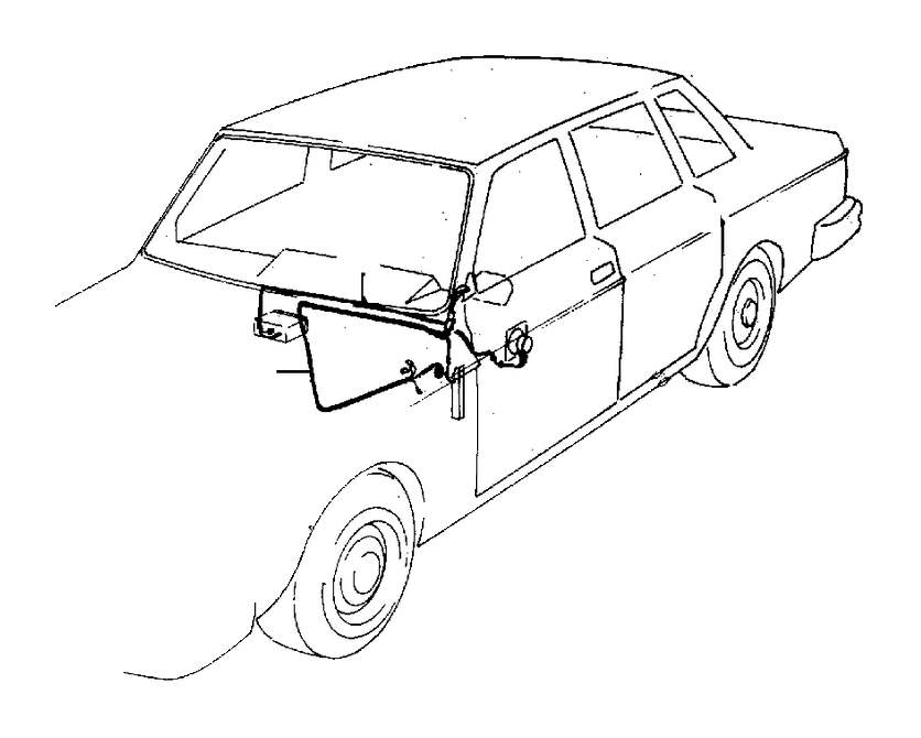 View 1235907 Cable harness, left Full-Sized Product Image