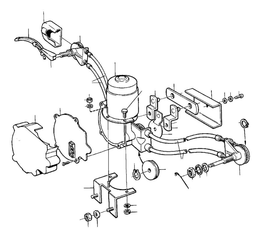 View 1255244 Cable, R.H. Full-Sized Product Image