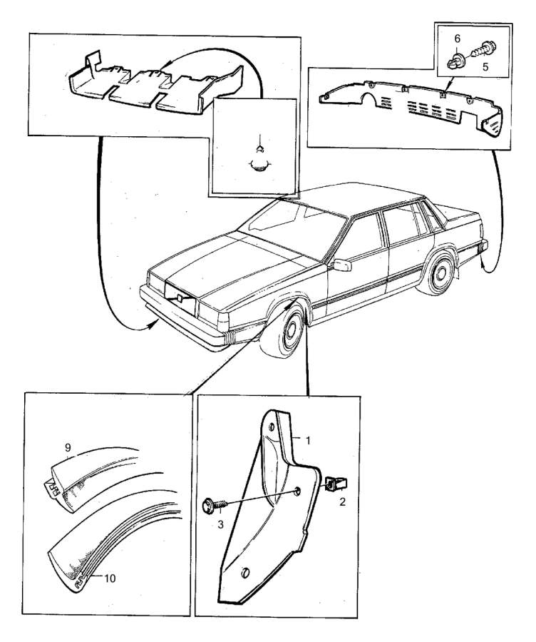 View 1342338 Air guide Full-Sized Product Image