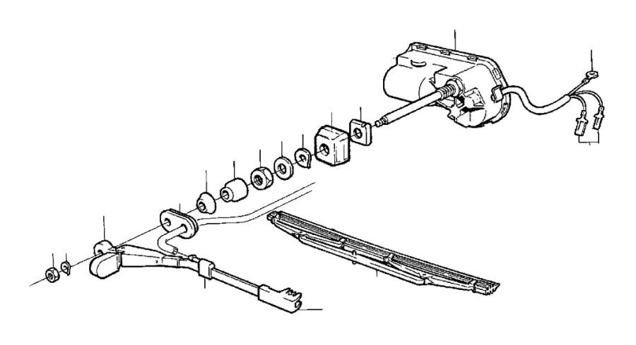 View 1247326 Wiper blade Full-Sized Product Image