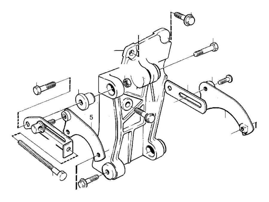 View 1257466 Tensioning arm Full-Sized Product Image