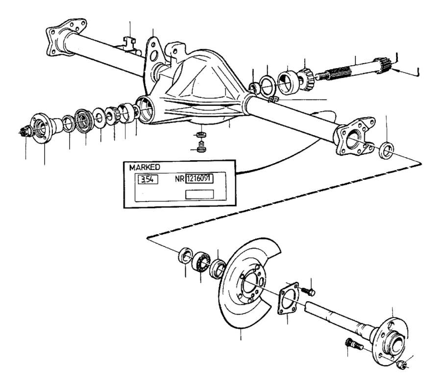 View 6814100 Drive shaft Full-Sized Product Image