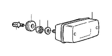 View 1235021 Rear fog lamp Full-Sized Product Image
