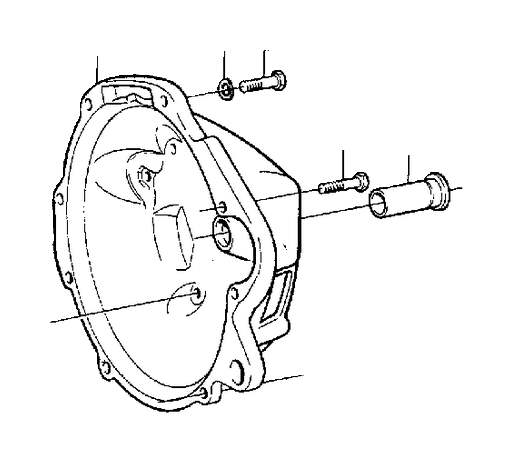 View 3549350 Clutch housing Full-Sized Product Image
