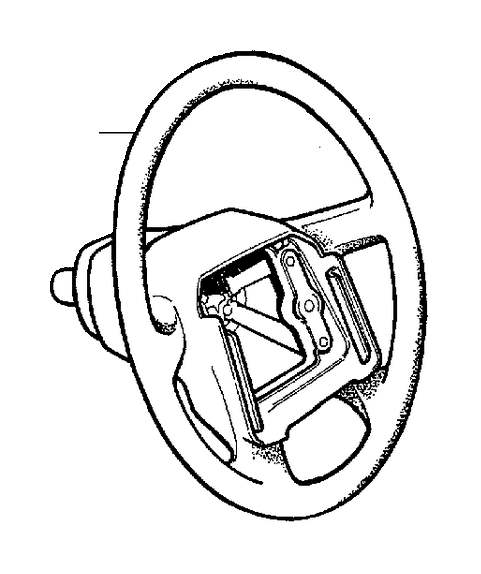 View 3516352 Steering wheel Full-Sized Product Image
