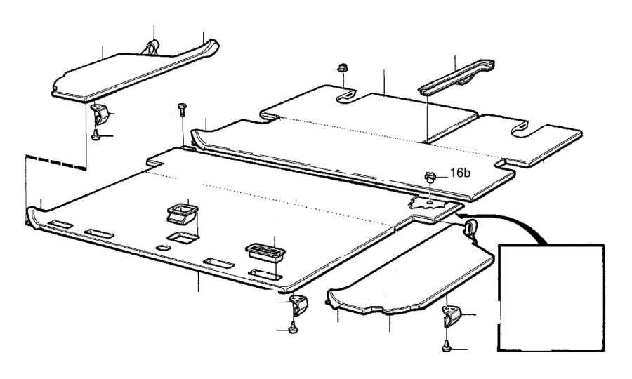 View 1243816 Hinge, right Full-Sized Product Image