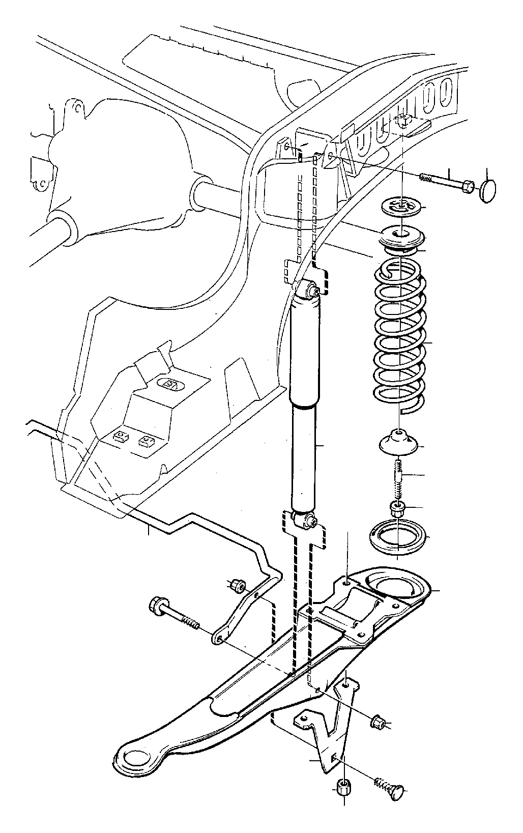 View 1359710 Rear spring Full-Sized Product Image