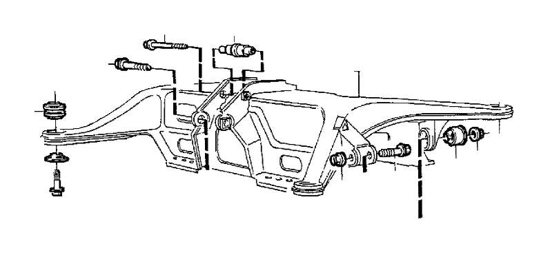 View 1359255 Suspension Control Arm Bushing (Rear) Full-Sized Product Image