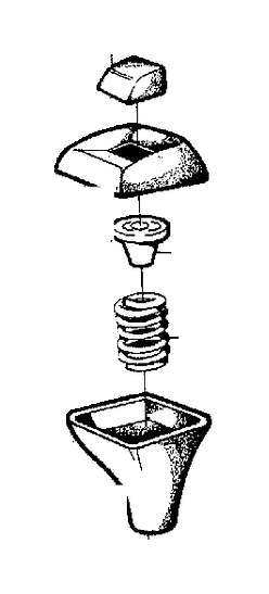 View 381810 Gear shift lever knob Full-Sized Product Image