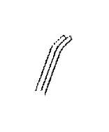 View 1203469 Drip moulding, left Full-Sized Product Image
