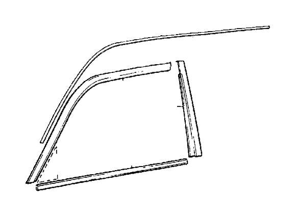 View 1254858 Trim moulding, left Full-Sized Product Image