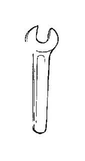 View 1359800 Spark plug spanner Full-Sized Product Image