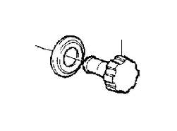 View 1310619 Knob, red Full-Sized Product Image