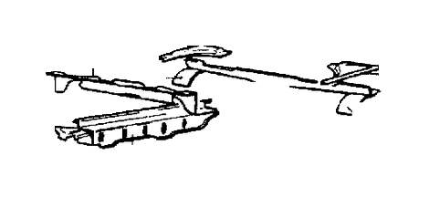 View 676983 Tie plate, right Full-Sized Product Image