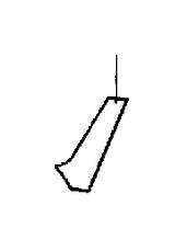 View 697719 Panel, r.h, white Full-Sized Product Image