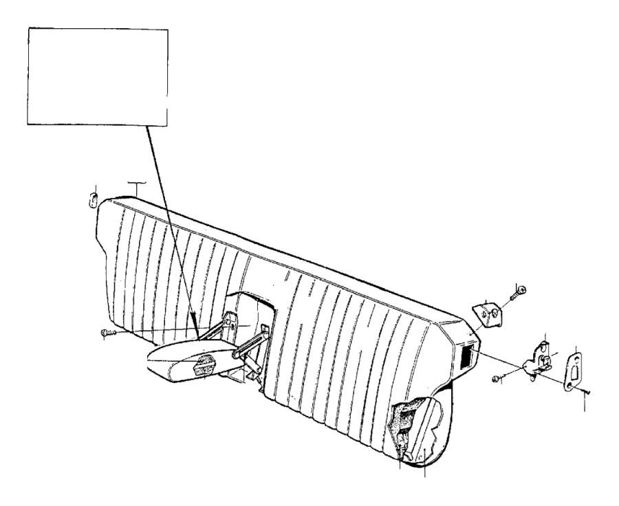 View 1244974 Sliding block, R.H. blue Full-Sized Product Image
