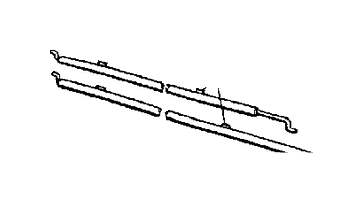 View 1264389 Control cable, left Full-Sized Product Image
