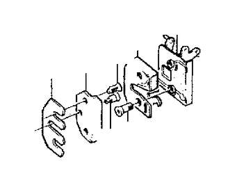 View 1255997 Lock, right Full-Sized Product Image