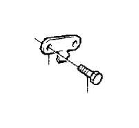 View 1205887 Parking Brake Shoe Hold Down Spring Full-Sized Product Image