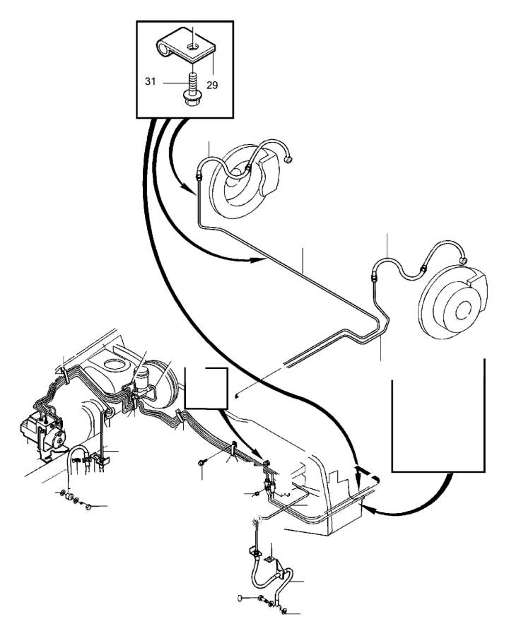 View 30863330 Brake pipe Full-Sized Product Image