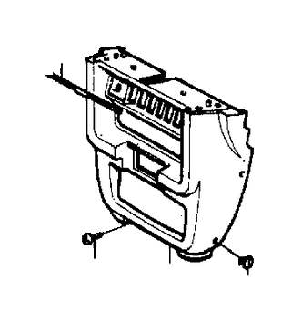 View 1360904 Control panel, blue Full-Sized Product Image