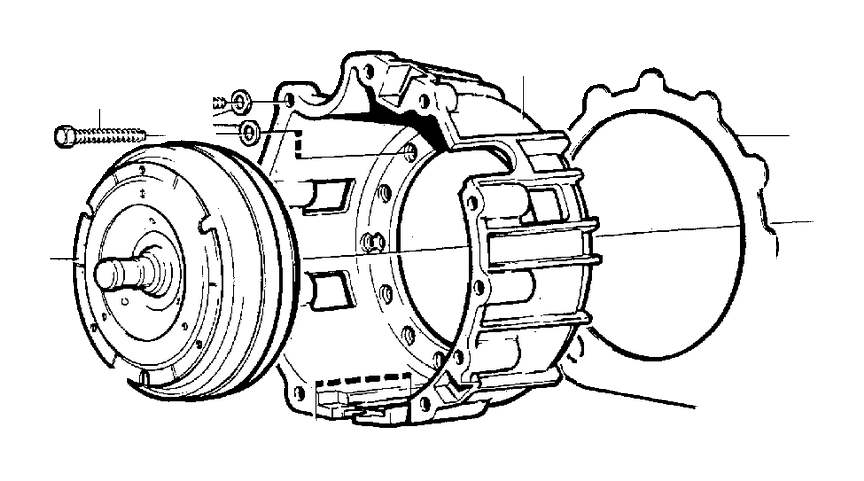 View 1339501 Converter housing Full-Sized Product Image