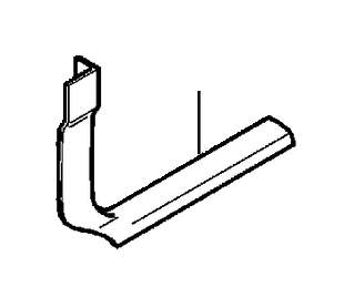 View 8612510 Sill moulding, r.h. Full-Sized Product Image