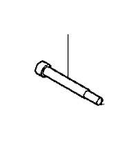 View 1228352 Disc Brake Caliper Guide Pin. Disc Brake Caliper Slide Pin. GCP Pin. Full-Sized Product Image